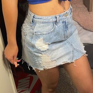 Hollister Jean skirt